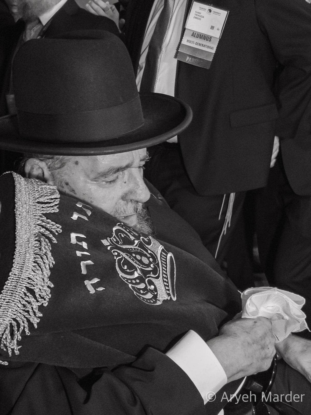 Rabbi Zweig with Torah